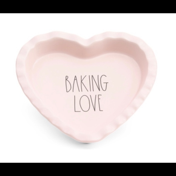 COPY - COPY - Brand New With Tags RAE DUNN Baking Love Heart Baker Below $35 Re… - Picture 2 of 2